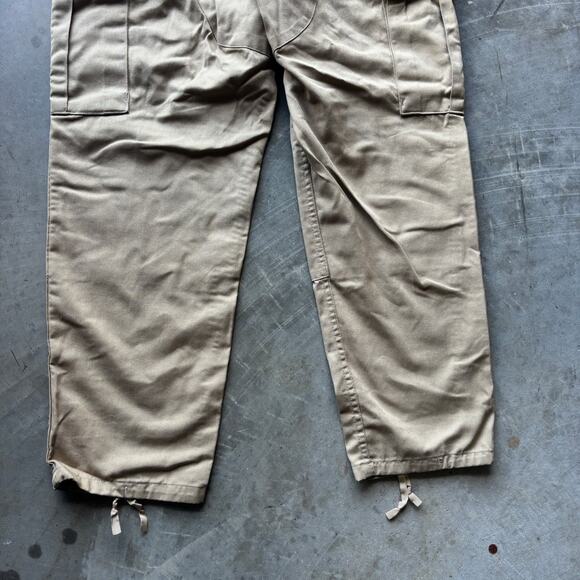 Tru-Spec Tactical Cargo Pants Men's L 36x29 Khaki Ripstop Utility Workwear - Picture 11 of 16